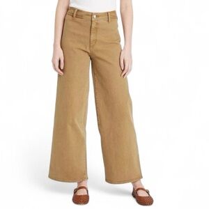 Universal Thread Corduroy Pants Sz 16R High Rise Sailor Wide Leg Closet Staple